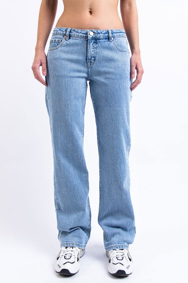 Jeans Med Lav Midje - Dina Mid Blue